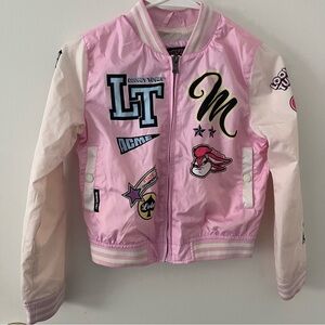 Members Only Looney Tunes Varsity Jacket Girls 10/12